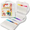 Acrylic Paint Markers – Set of 36 Vibrant Colors, Permanent Water-Based Marker Pens for Rock Painting, DIY Crafts, Canvas, Glass & More