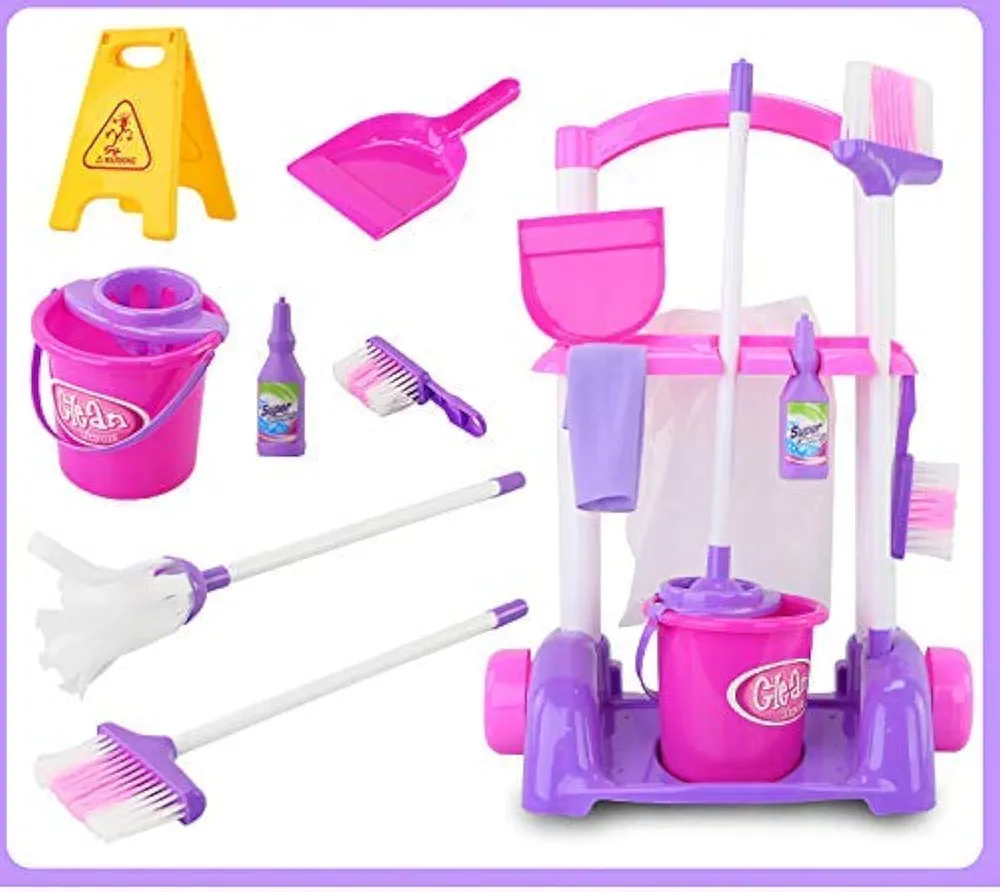 Little Helper Trolly Cleaning Set for Children 