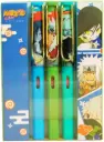 Naruto Anime Edition Foundation Pen - 2-in-1 Inking System | Smooth Writing Experience 