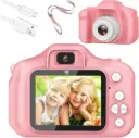 Kids Digital Camera (Multicolor) PINK & BLUE for Boys & Girls | 1080P HD Photo & Video | 13MP Mini Selfie Camera with 2-Inch Screen | USB Rechargeable Gift for Ages 3-15