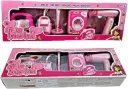Household Play Set Home Appliances Toys for Kids, Girls Age 3-6 Years Old Battery Operated Includes Iron Box, Washing Machine, Vacuum Cleaner, Hair Dryer 