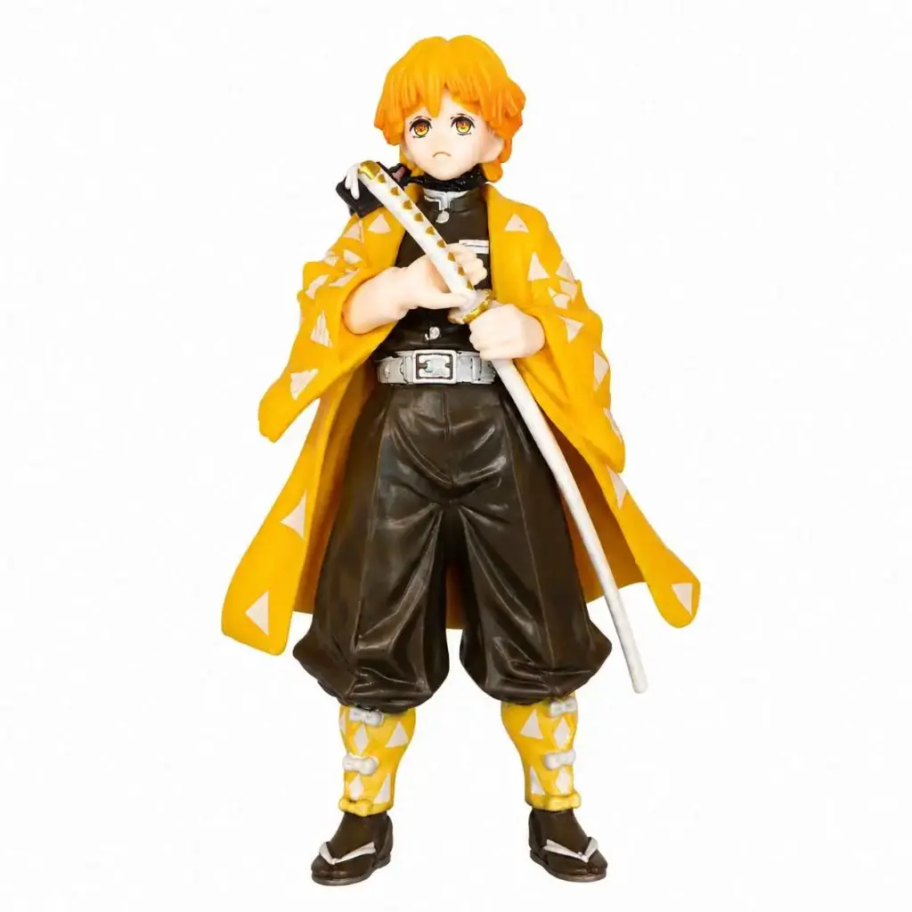 Zenitsu Agatsuma Action Figure 15 CM Demon Slayer Anime Collectibles | Anime Action Figure | Zenitsu Figure