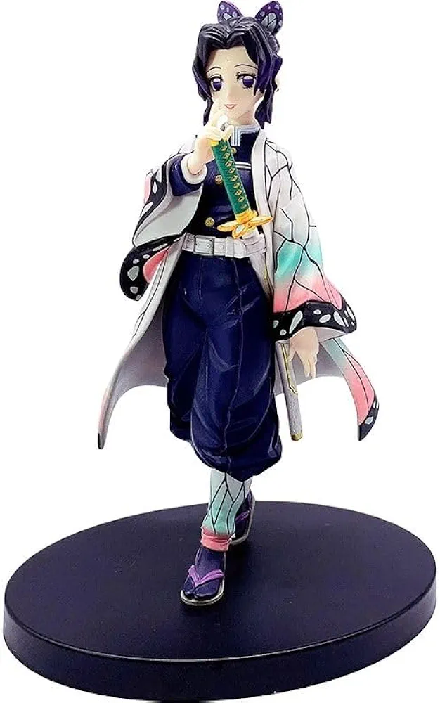 Demon Slayer Insect Hashira Action Figure with Stand, shinobu Kocho - Kimetsu No Yaiba (with Stand)