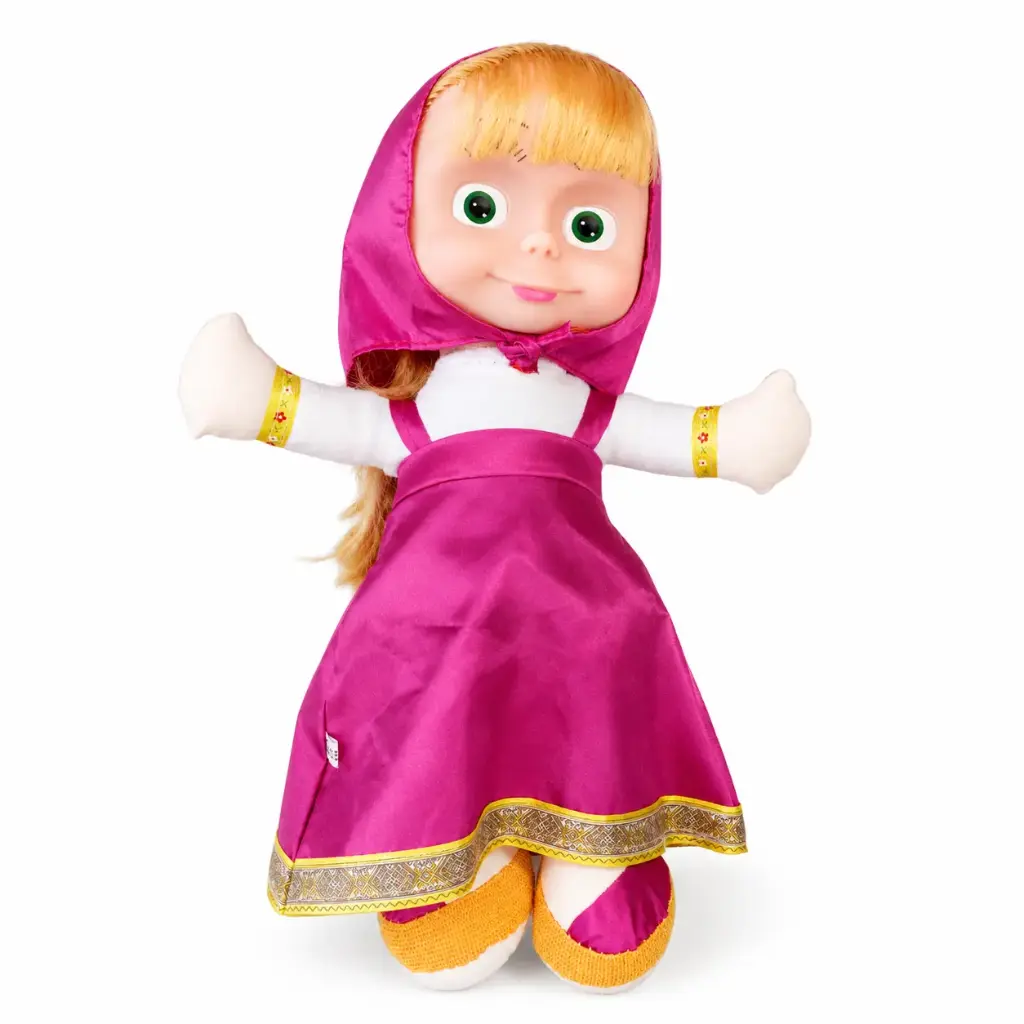 Masha and The Bear Plush Soft Toy | Cute & Cuddly Masha Bear Doll for Kids for Boys & Girls 