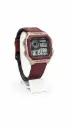 Illuminator Leather Strap Digital Watch with Alarm, Stopwatch, World Time | For Men & Women
