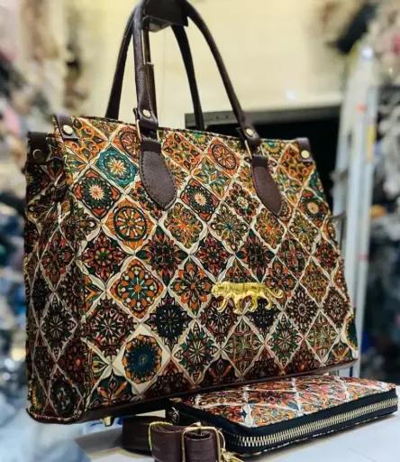 Sabyasachi Bag Women's Mandala Handbag with Wallet 