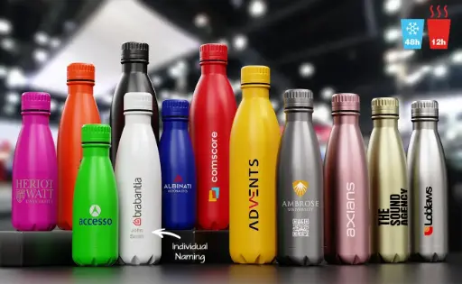 Branded waterbottle